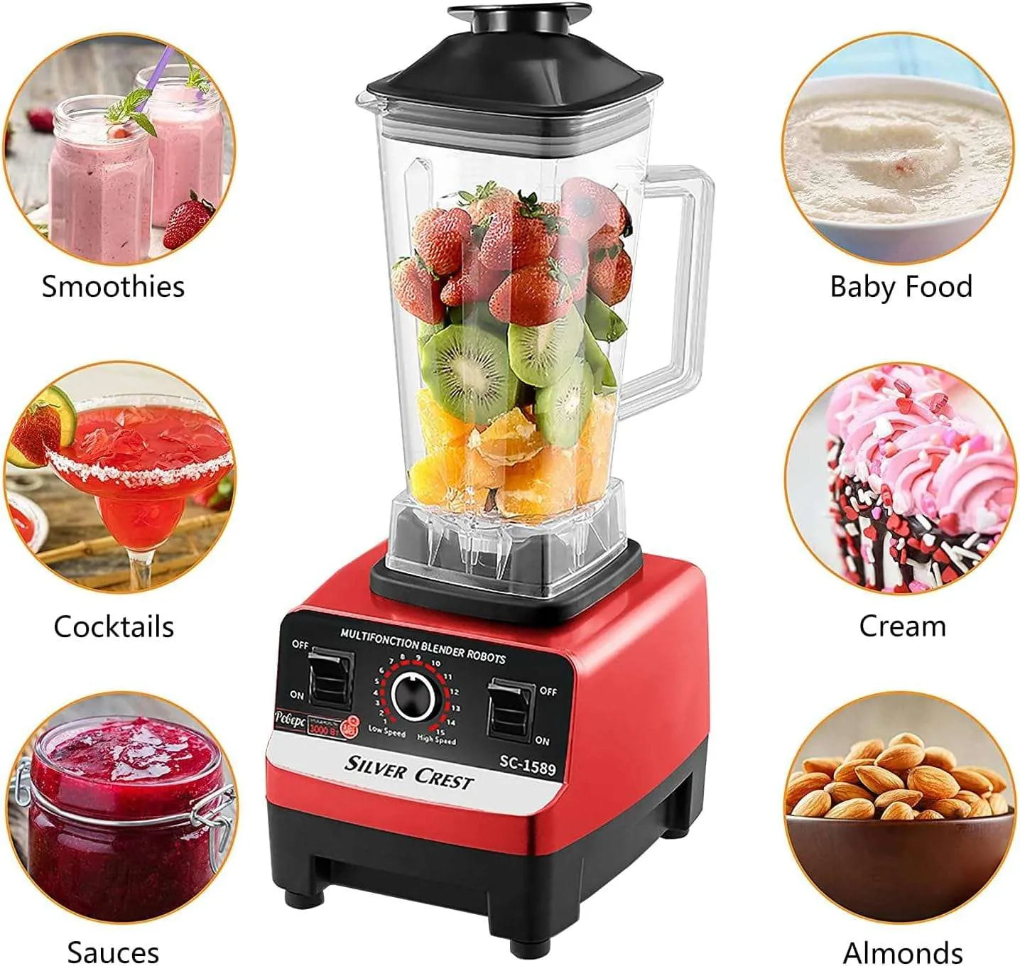 Indulge in culinary artistry with our luxury blender, the epitome of sophistication and performance in your kitchen.