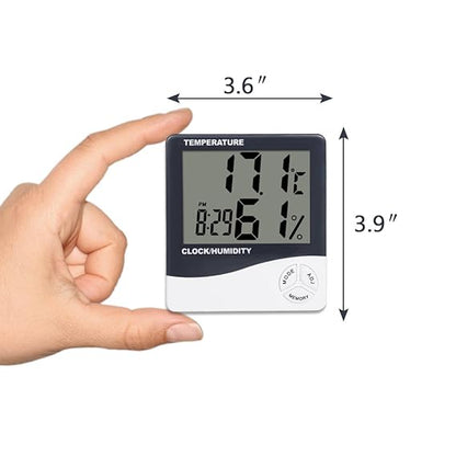 Digital Hygrometer Thermometer, Indoor Temperature & Humidity Meter