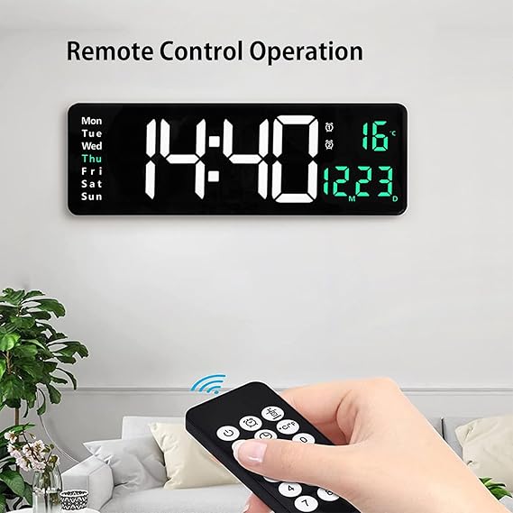 New Digital Alarm Clock with Remote Control for Home & Office