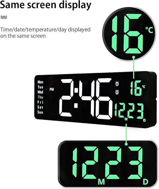 New Digital Alarm Clock with Remote Control for Home & Office