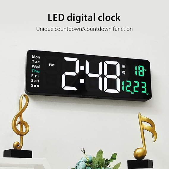 New Digital Alarm Clock with Remote Control for Home & Office